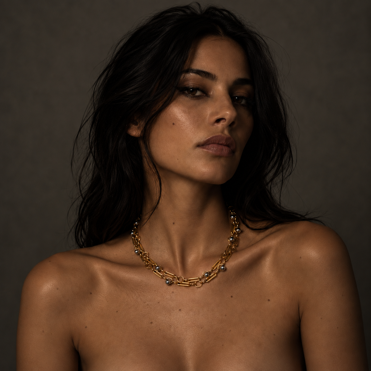 Collier Héméra - Doré et argenté