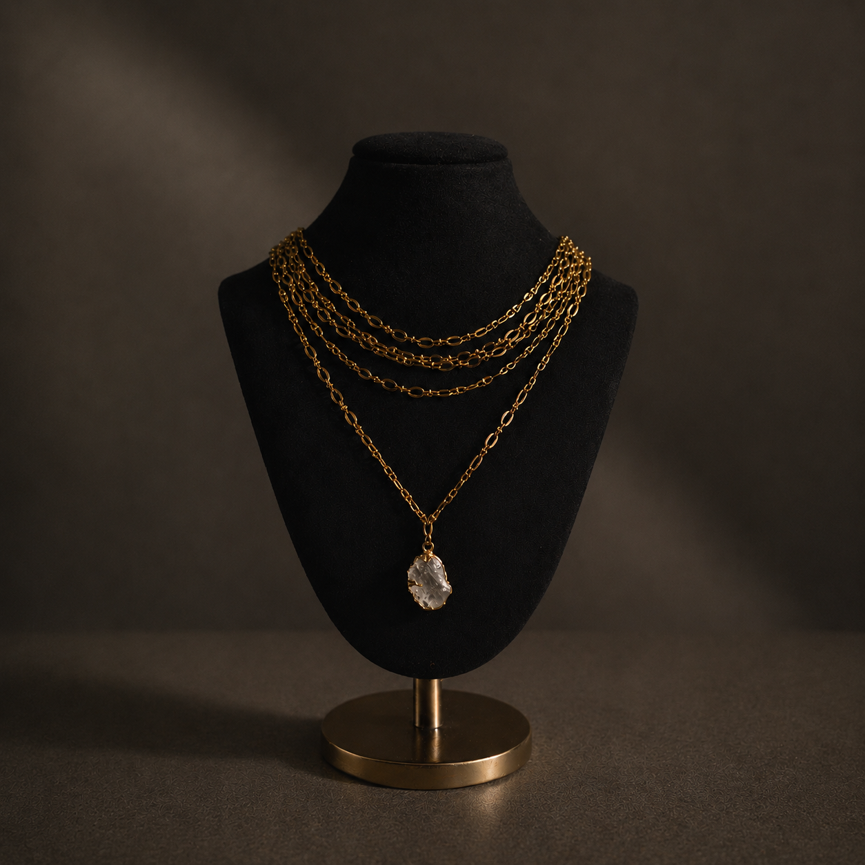 Collier multi-rangs l'Indocile