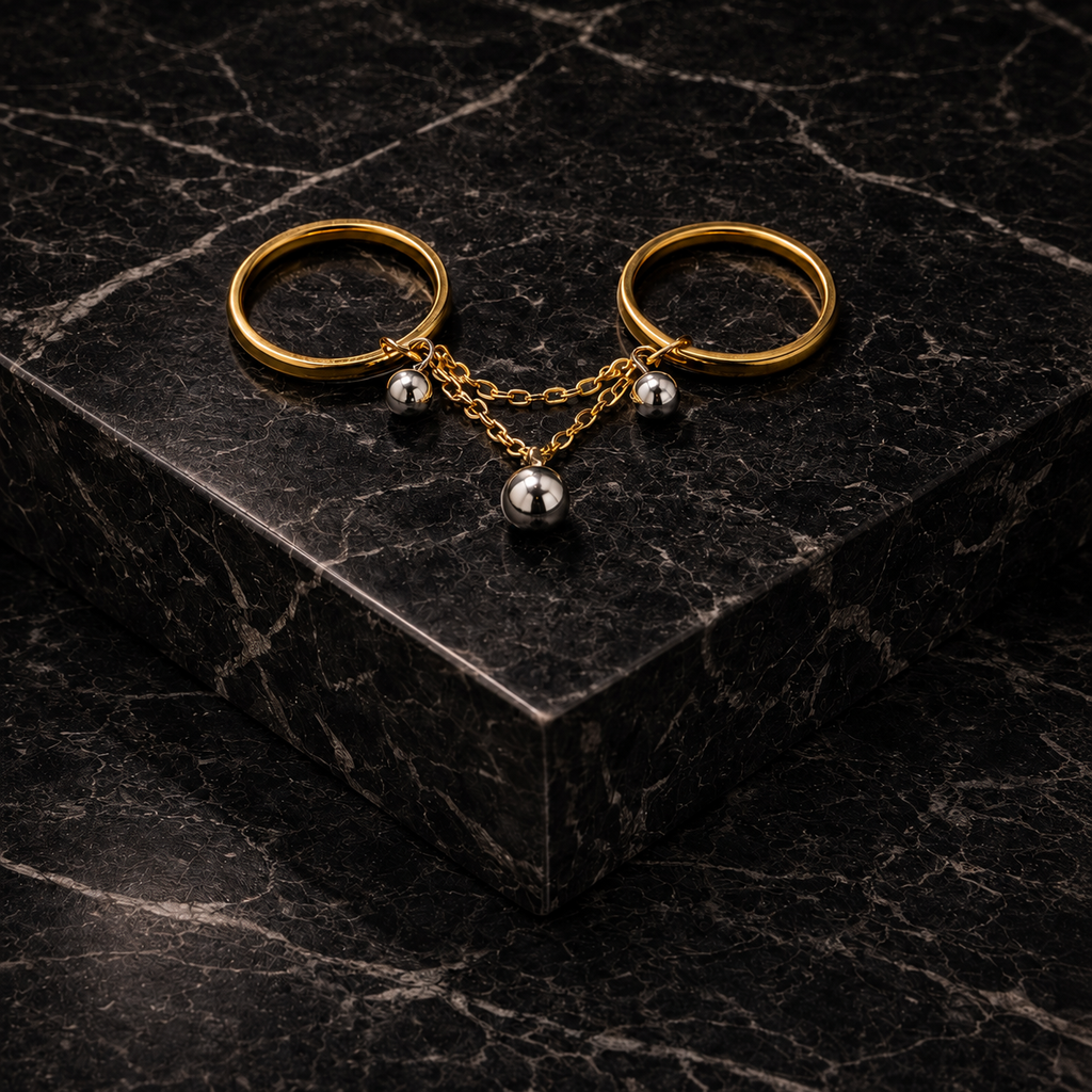 Double bague Enchained Desire